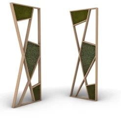 Foge Claustra Architect coloris chêne de Saragosse 250X90X5 cm