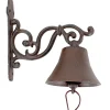 Cloche carillon en fonte 19x10x18cm-La Grande Prairie New