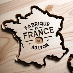 Cloison Amovible en Chêne Clair - Claustra Ajouré 7 Lames pour Séparation de Pièce (H 250 x L 80 cm) - PAR GROUPE-Ad Lyon Online