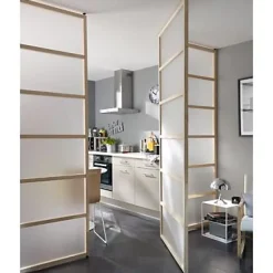 Cloison amovible 3-en-1 pin Icosa H.250 x l.100 cm-Geom Hot