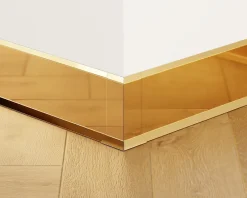 Ilcom Coin extérieur pour plinthe FL Or poli - 30mm x 100 mm x 0,65 ep.