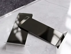 Coin extérieur pour plinthe FL Noir poli - 30mm x 80 mm x 0,65 ep.-Ilcom Best