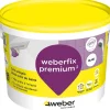 Colle allégée pour carrelage spéciale salle de bain .FIX PREMIUM ² (D2 ET) - Le Seau de 5 Kg - BLANC-Weber Discount