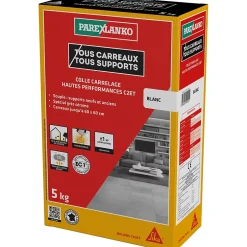 Colle carrelage blanche hautes performances 5 kg-Parexlanko New