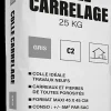 Weber Saint-Gobain Colle carrelage C2 carreaux et pierres toutes porosités sac de 25 KG