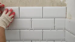 Colle carrelage mur intérieur cuisine et salle de bain blanc 25kg-Volden Hot