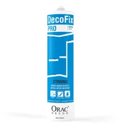 Colle Decofix Pro FDP500 Orac Decor - fixation corniches, moulure, plinthes - 290 ml Carton complet- Outlet