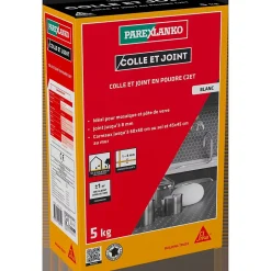 Colle et joint en poudre 5 kg blanc-Parexlanko Best