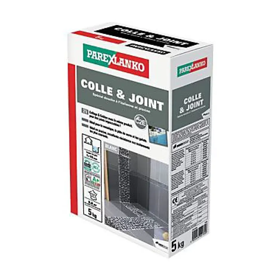 Parexlanko Colle et joint spéciale douche italienne 5 kg