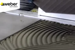 Weber Saint-Gobain Colle flex confort grands carreaux gris Weber 15kg