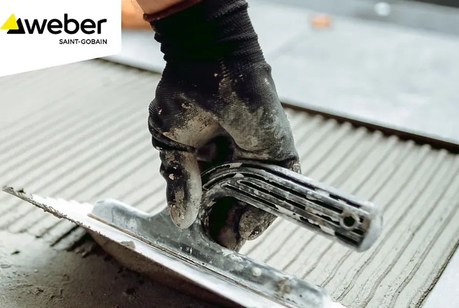 Weber Saint-Gobain Colle pour carreaux standards gris Weber 25kg