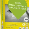 Colle tous carreaux neufs et réno blanc Weber 25kg-Weber Saint-Gobain Sale