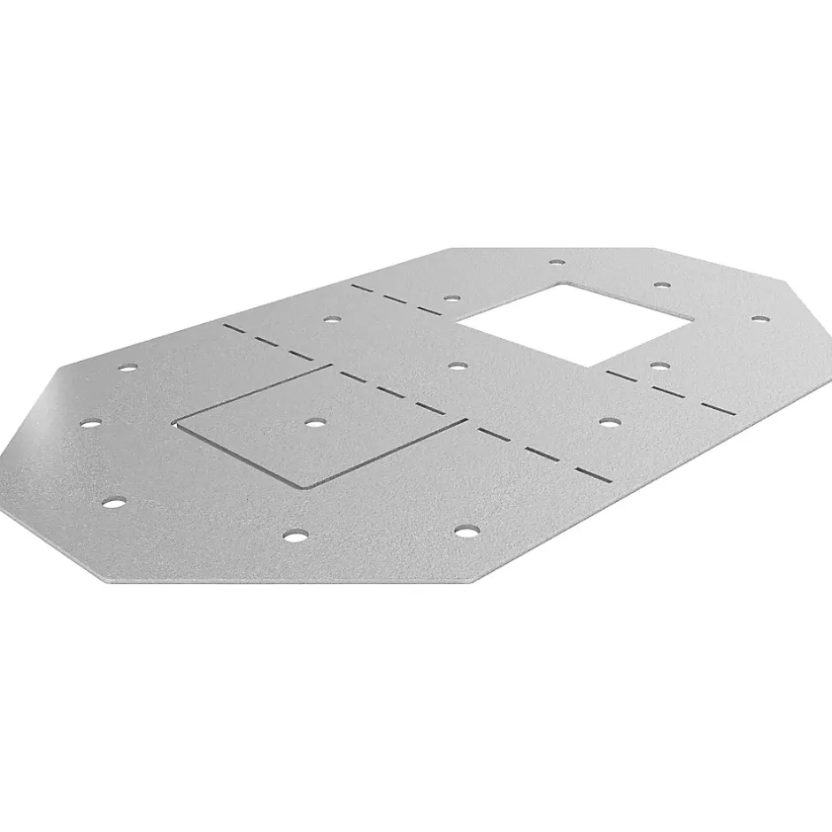 Connecteur métal Elvet en T 38 mm-GoodHome Discount