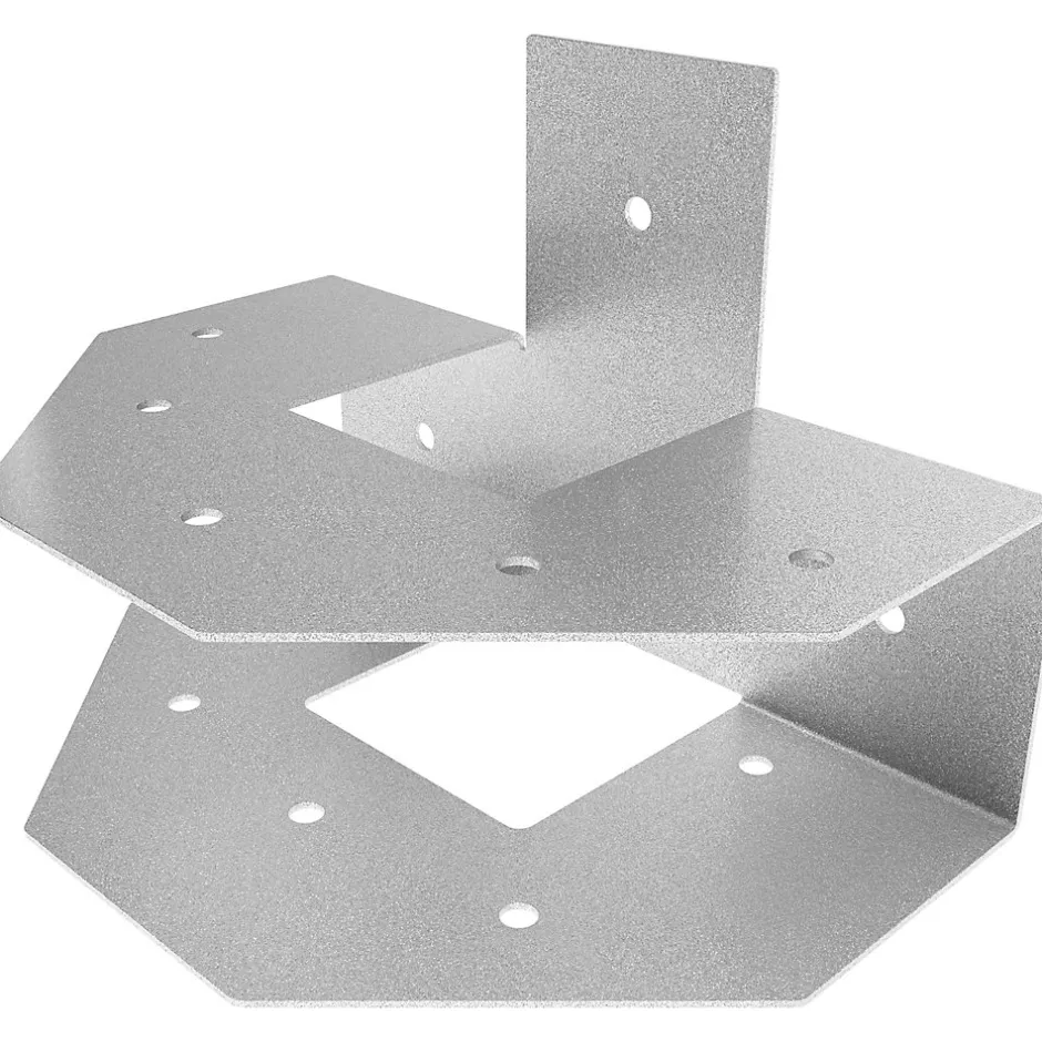 Connecteur métal Elvet en T 38 mm-GoodHome Discount