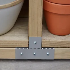 Connecteur métal Elvet en T 38 mm-GoodHome Discount