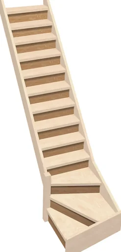 Contremarche escalier 1/4 tournant 80 cm-Kordo Best