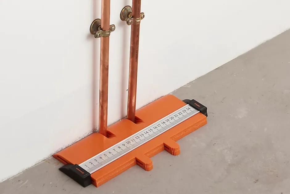Copieur de profil 250 mm acier et polypropylène-Magnusson Clearance