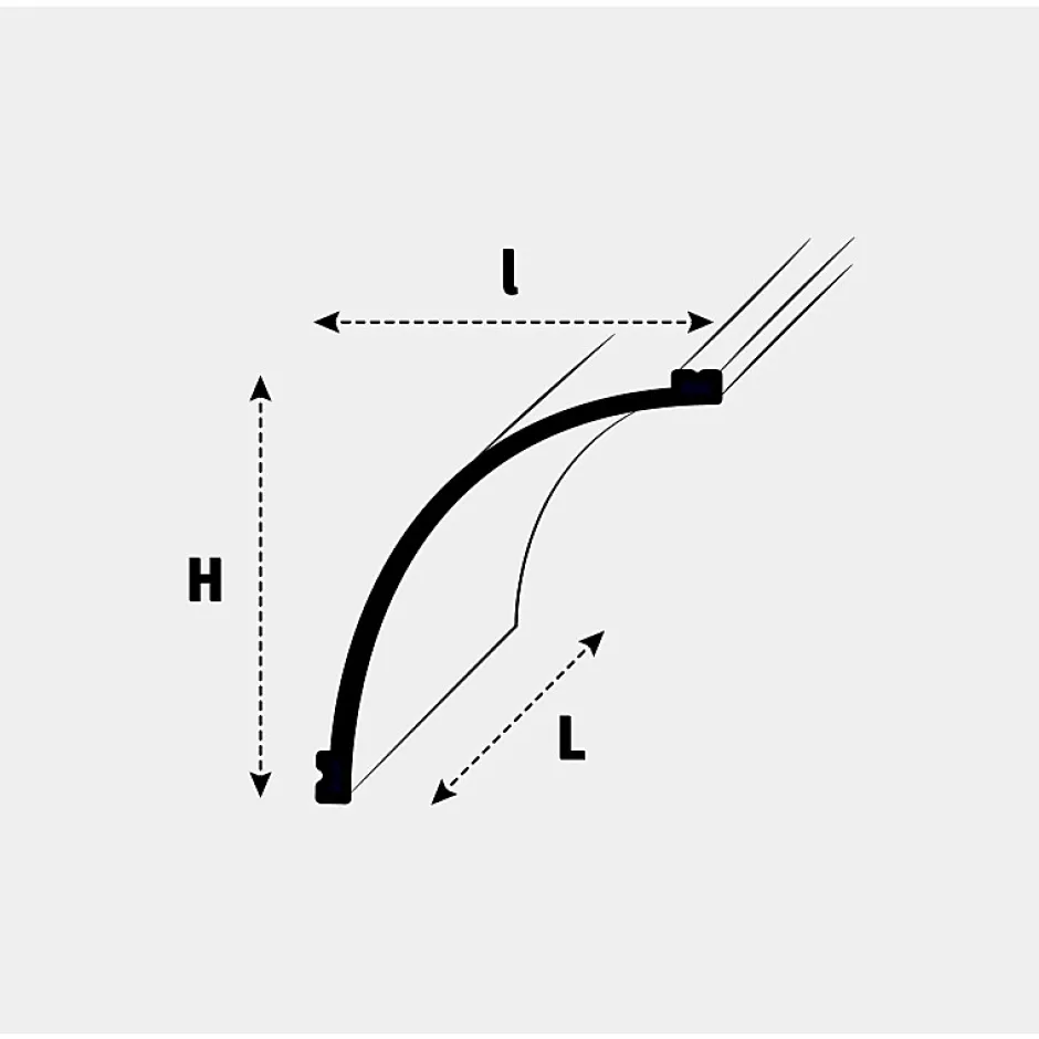 Orac Decor Corniche classique de taille moyenne CB524N