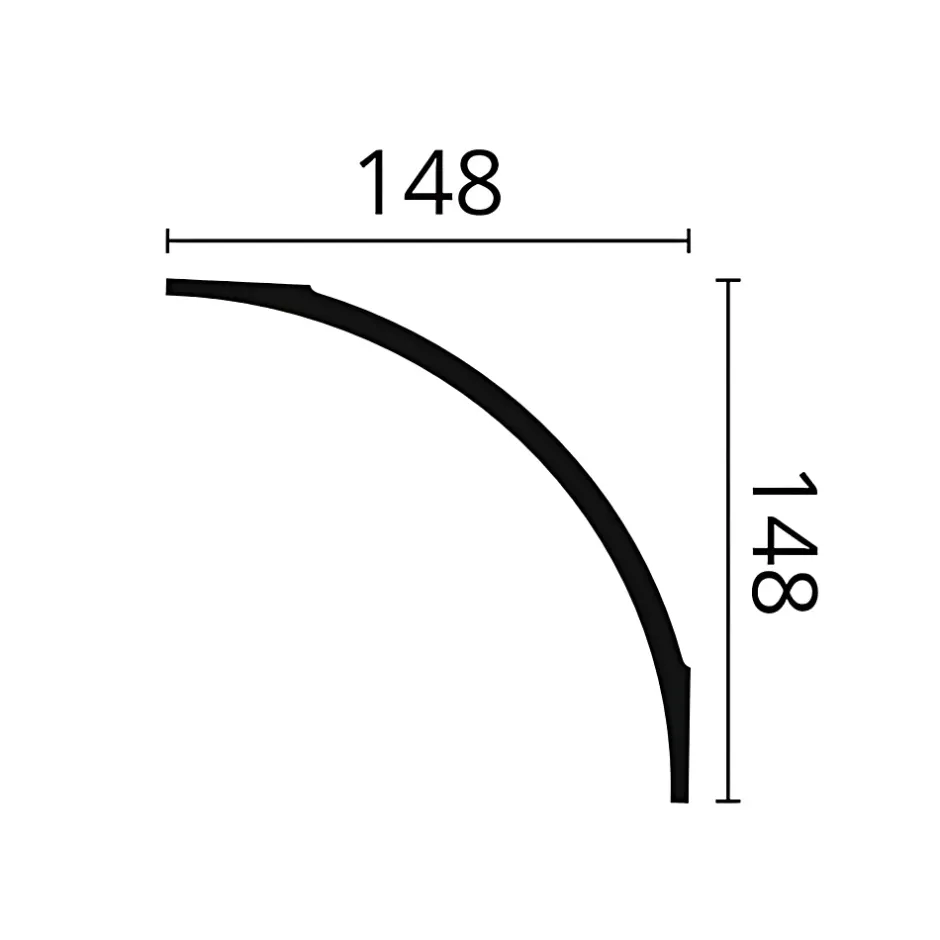 Corniche NMC ARSTYL AD24 Moulure décorative Corniche de plafond-Noel & Marquet Discount