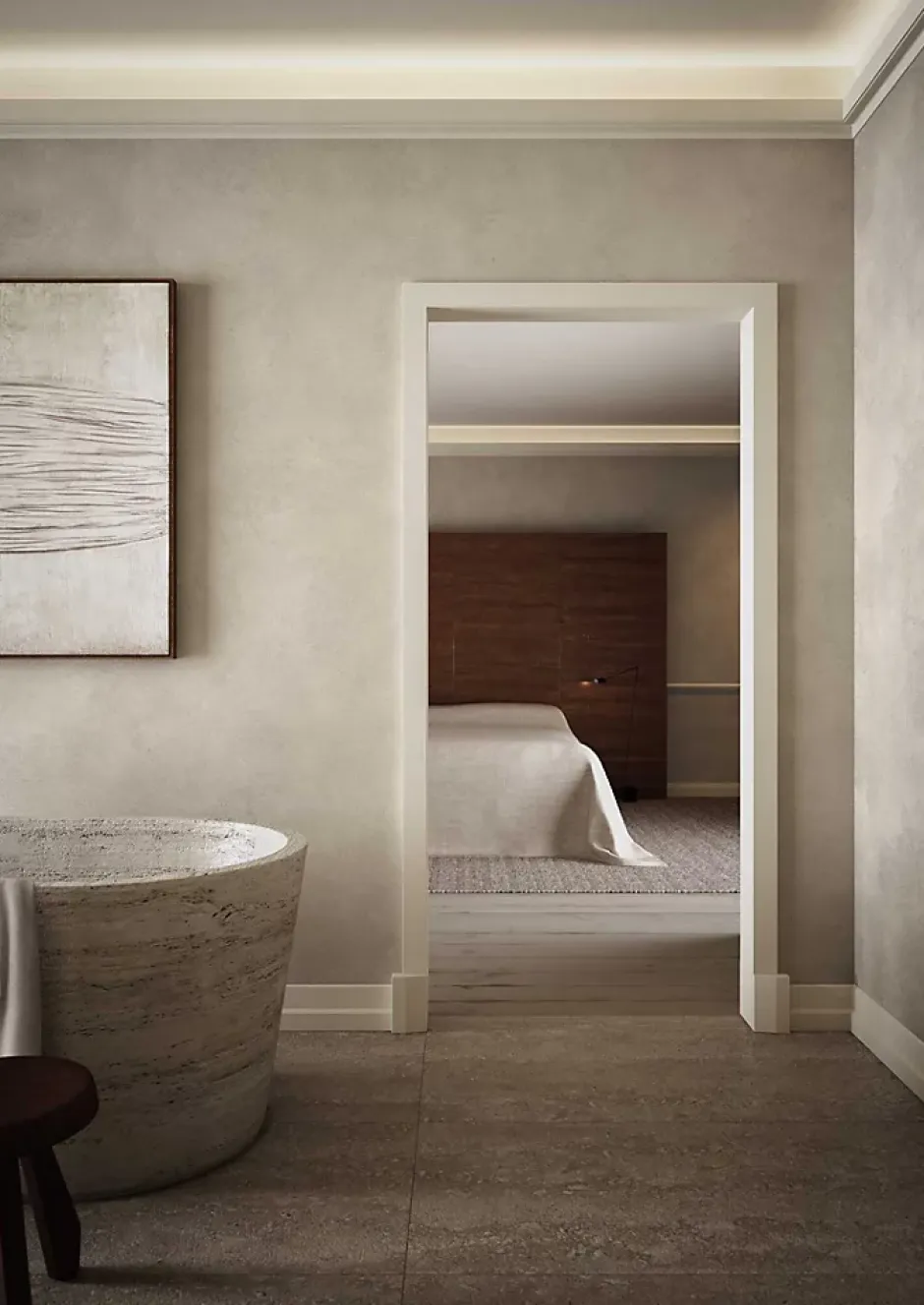 Corniche NMC ARSTYL IL7 MEMORY Moulure décorative Corniche de plafond Éclairage indirect-Noel & Marquet New