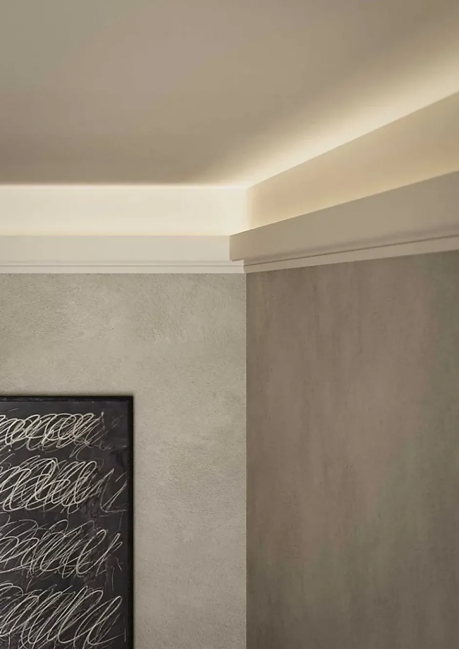 Corniche NMC ARSTYL IL7 MEMORY Moulure décorative Corniche de plafond Éclairage indirect-Noel & Marquet New