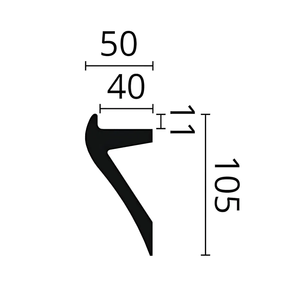 Corniche NMC ARSTYL IL2 Moulure décorative Corniche de plafond Éclairage indirect-Noel & Marquet Best