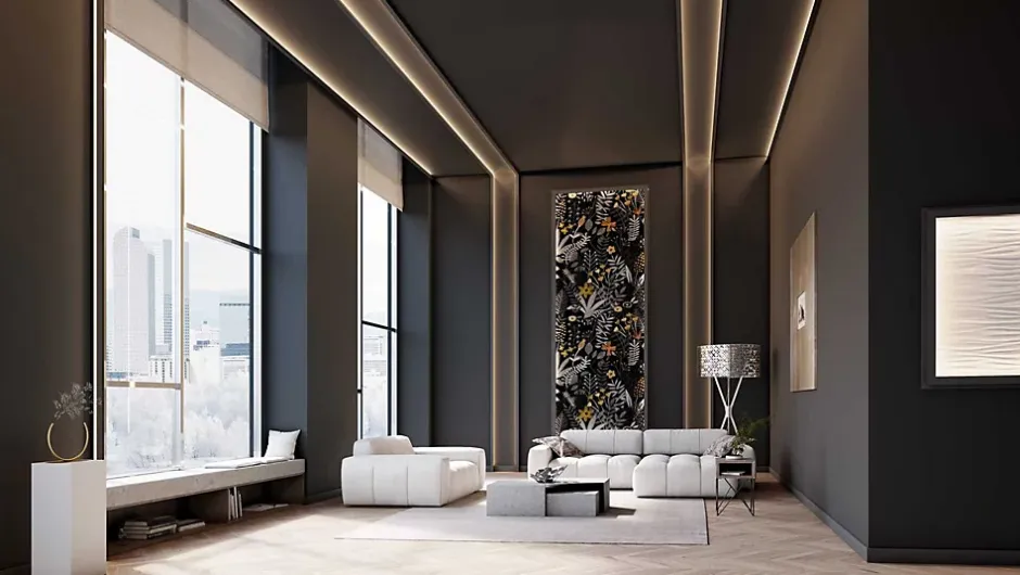 Noel & Marquet Corniche NMC ARSTYL IL5 Moulure décorative Corniche de plafond Éclairage indirect