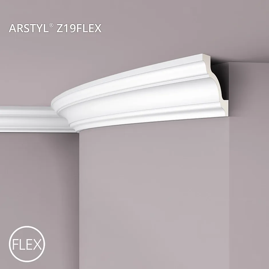 Noel & Marquet Corniche NMC ARSTYL Z19 Flex Moulure décorative flexible