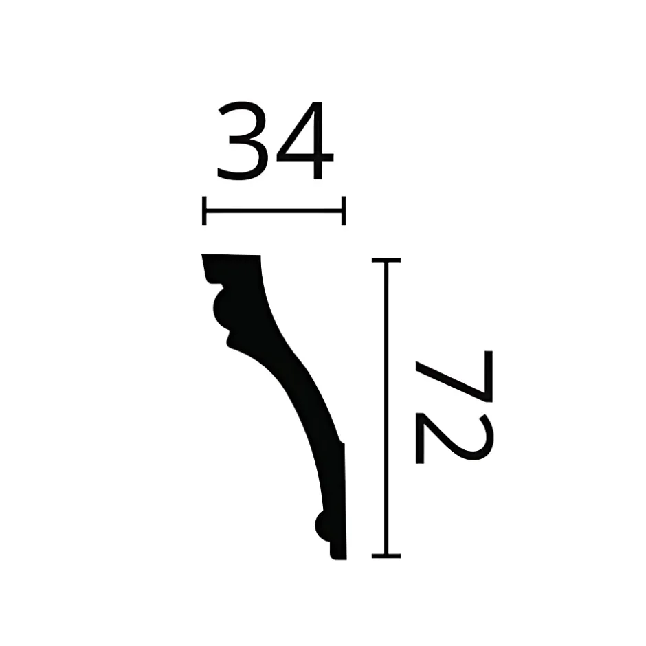 Noel & Marquet Corniche NMC ARSTYL Z9 Moulure décorative Corniche de plafond