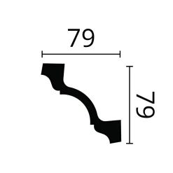 Corniche NMC ARSTYL Z19 Moulure décorative Corniche de plafond-Noel & Marquet Outlet