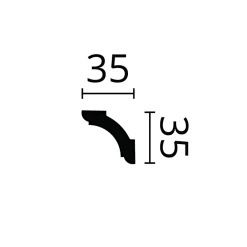 Noel & Marquet Corniche NMC ARSTYL Z1250 Moulure décorative Corniche de plafond