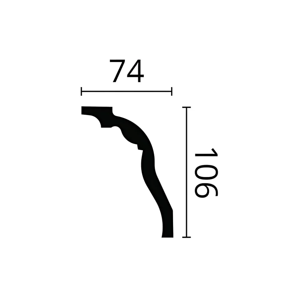 Noel & Marquet Corniche NMC ARSTYL Z3 Moulure décorative Corniche de plafond