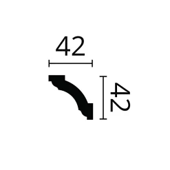 Corniche NMC ARSTYL Z1240 Moulure décorative Corniche de plafond-Noel & Marquet Best