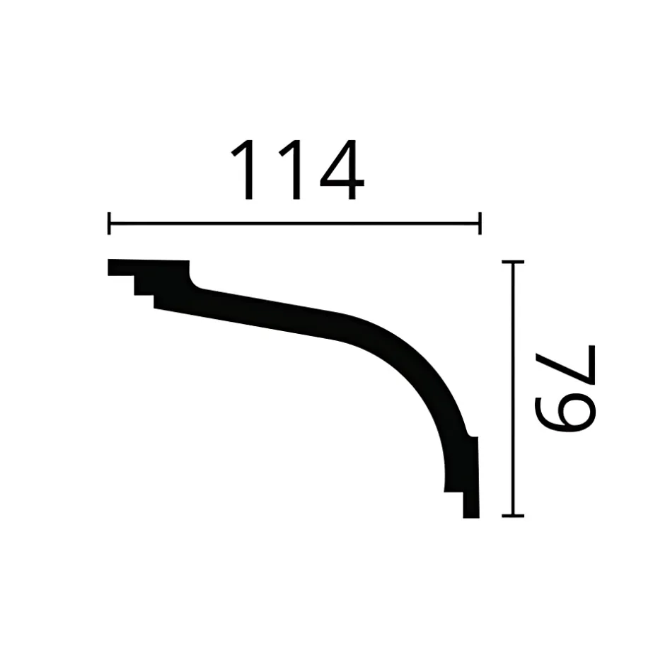 Noel & Marquet Corniche NMC ARSTYL Z17 Moulure décorative Corniche de plafond