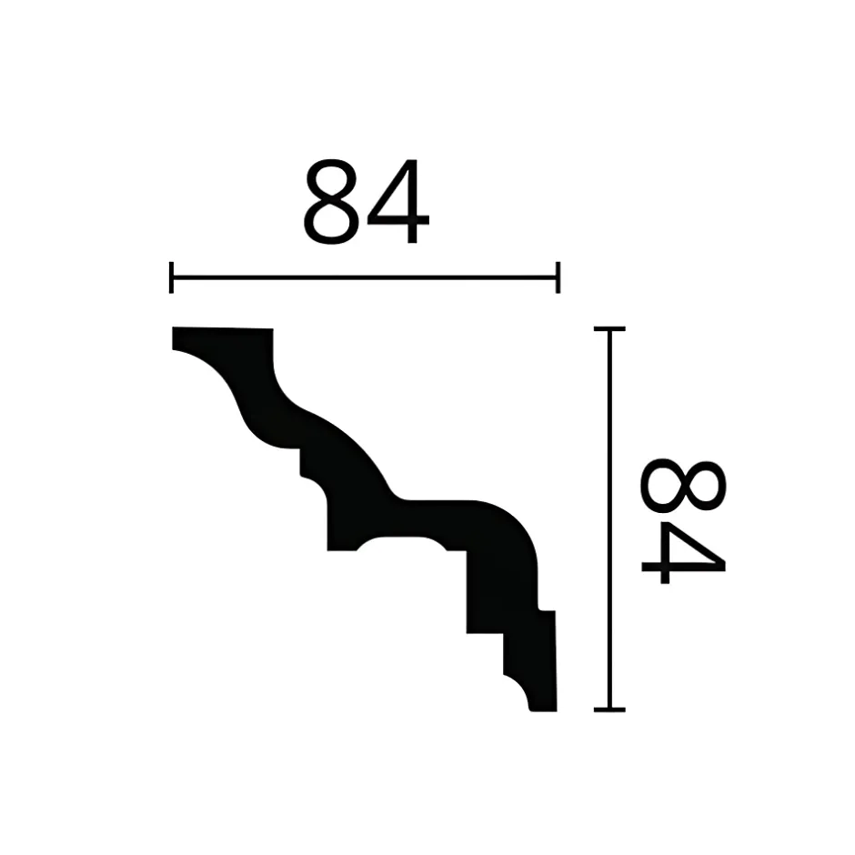 Corniche NMC ARSTYL Z2 Moulure décorative Corniche de plafond-Noel & Marquet Best