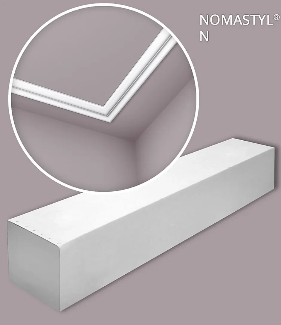 Corniche NMC N-box NOMASTYL 1 carton 50 pièces Moulure décorative-Noel & Marquet