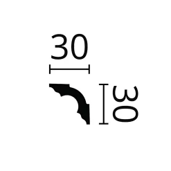 Corniche NMC NOMASTYL A3 Moulure décorative Corniche de plafond-Noel & Marquet Best