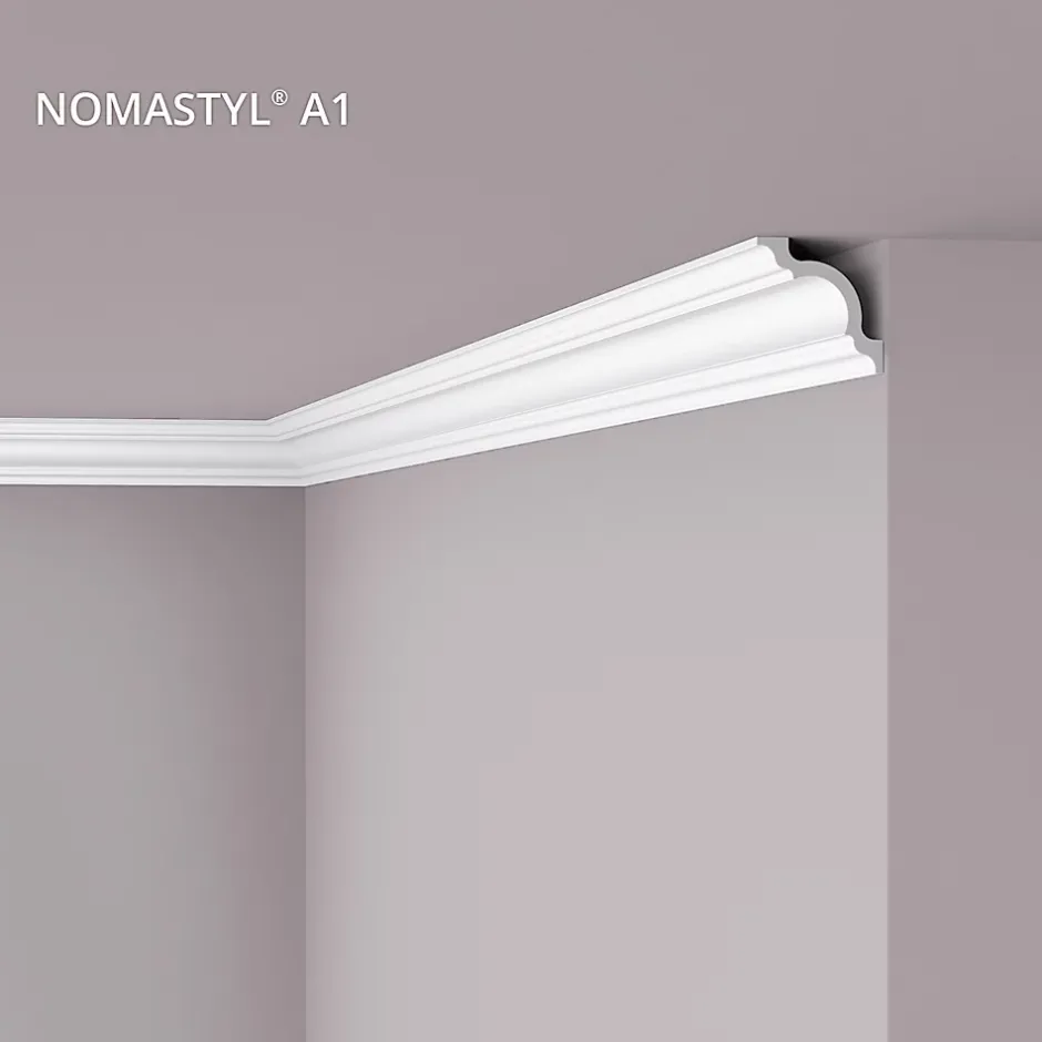 Noel & Marquet Corniche NMC NOMASTYL A1 Moulure décorative Corniche de plafond