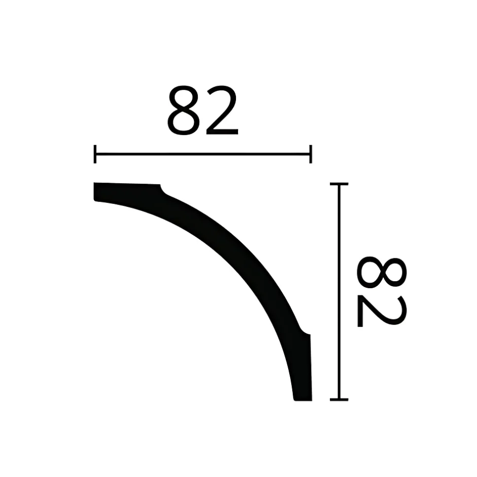 Corniche NMC NOMASTYL B8 Moulure décorative Corniche de plafond-Noel & Marquet Discount