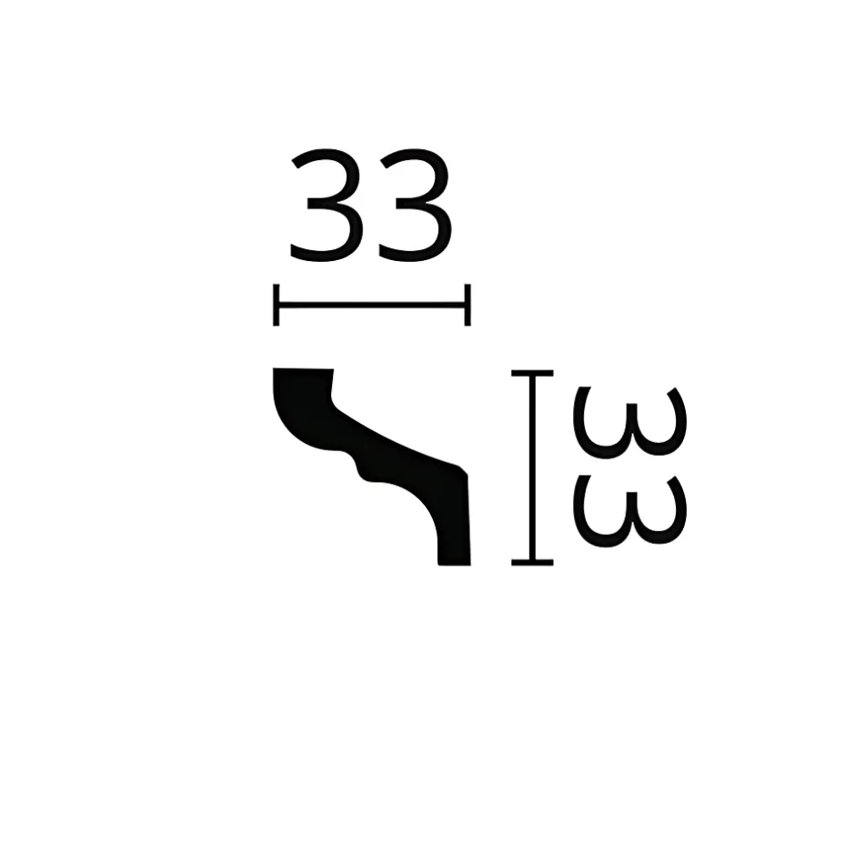 Corniche NMC NOMASTYL F Moulure décorative Corniche de plafond-Noel & Marquet Sale