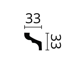 Corniche NMC NOMASTYL F Moulure décorative Corniche de plafond-Noel & Marquet Sale