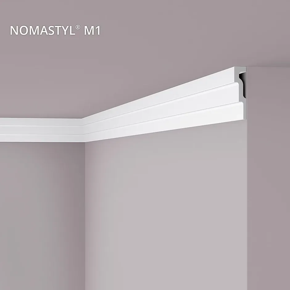 Noel & Marquet Corniche NMC NOMASTYL M1 Moulure décorative Corniche de plafond