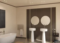 Corniche NMC WALLSTYL IL12 BLACK Moulure décorative Cimaise Éclairage indirect-Noel & Marquet