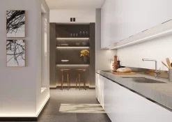 Corniche NMC WALLSTYL IL12 BLACK Moulure décorative Cimaise Éclairage indirect-Noel & Marquet