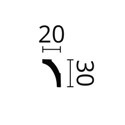 Noel & Marquet Corniche NMC WALLSTYL WT8 Moulure décorative Plinthe