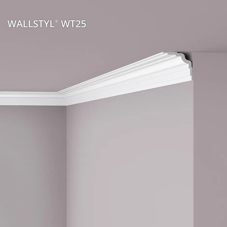 Corniche NMC WALLSTYL WT25 Moulure décorative Corniche de plafond-Noel & Marquet