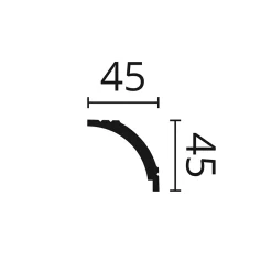 Noel & Marquet Corniche NMC WALLSTYL WT16 Noel Marquet Moulure de plafond 2 m