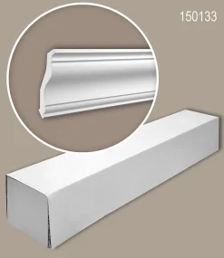 Corniche 150133 1 carton 6 pièces Moulure décorative-Profhome Discount