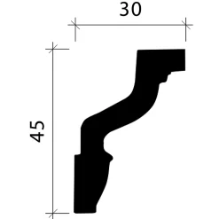 Corniche 650171 Moulure de plafond 2 m-Profhome Discount