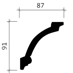 Corniche 150125 Moulure décorative-Profhome Online